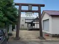 空知沿岸交通神社の鳥居