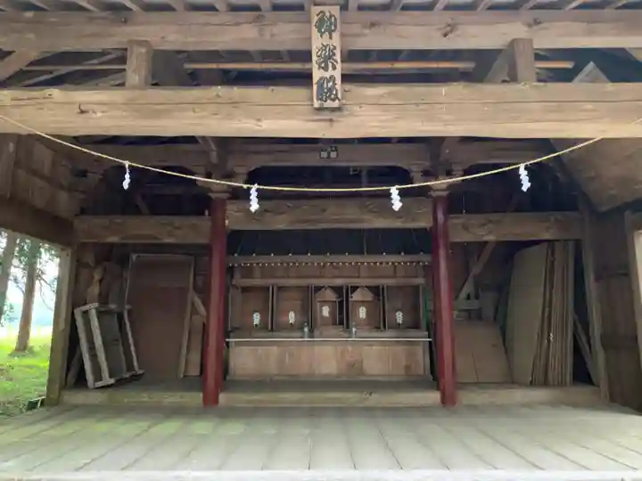 大原神社の本殿・本堂