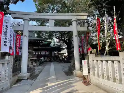 王子稲荷神社の鳥居