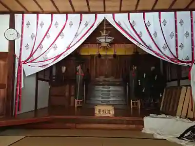 白山神社の本殿・本堂