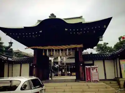 射楯兵主神社の山門・神門