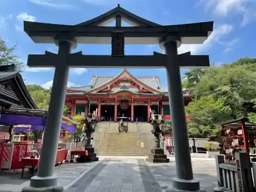 瀧泉寺（目黒不動尊）の鳥居