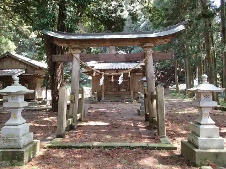 小牧宿禰神社の鳥居