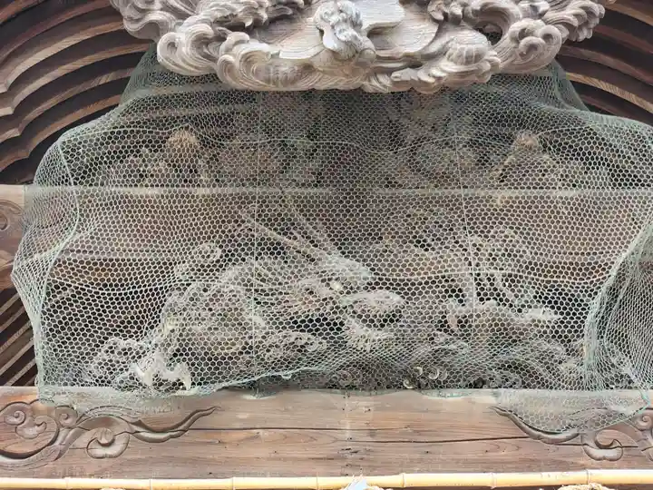 魚吹八幡神社の芸術