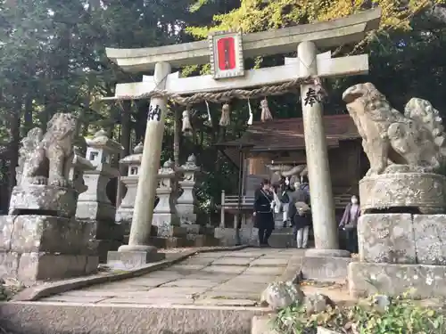 赤猪岩神社の鳥居