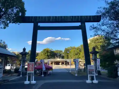 三重縣護國神社の鳥居