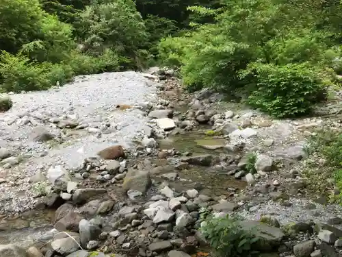 大山寺阿弥陀堂の自然