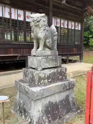 乎疑原神社の狛犬