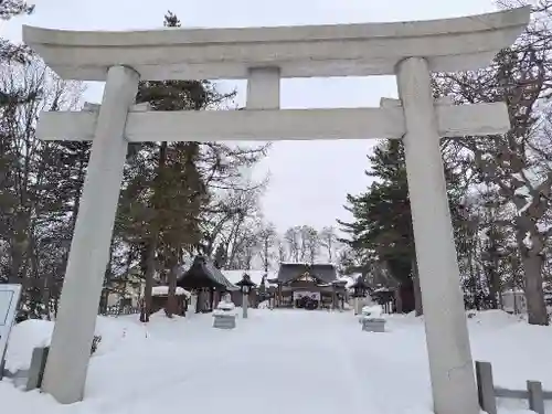 鷹栖神社の鳥居