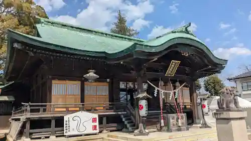 子鍬倉神社の本殿・本堂