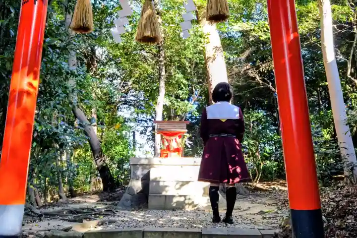 白山媛神社(上条白山媛神社)の末社・摂社