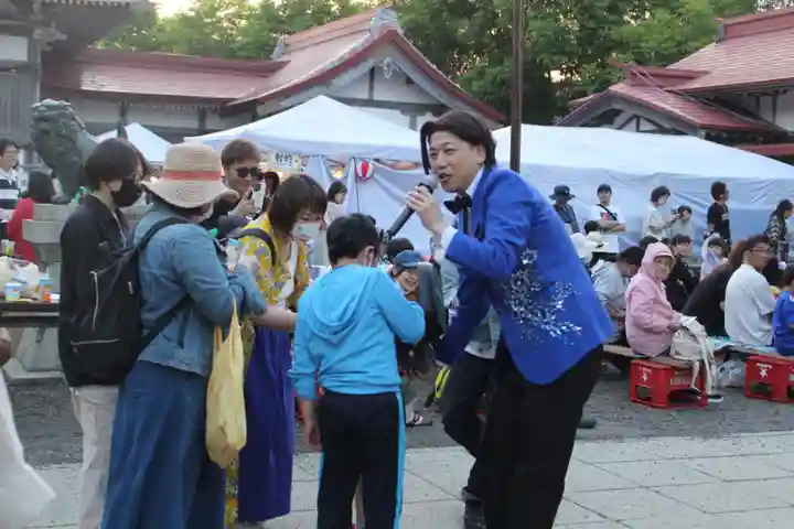 釧路一之宮 厳島神社のお祭り