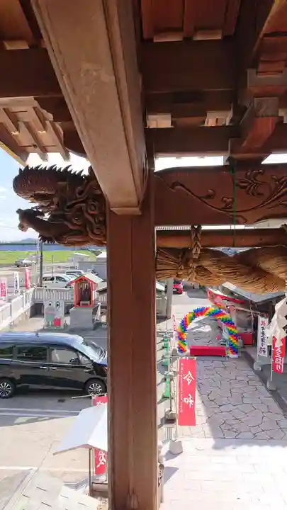 沖田神社の景色