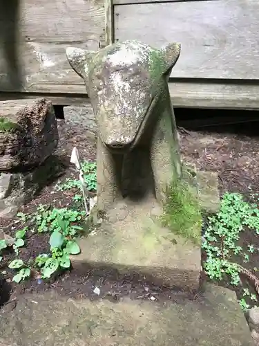 大嶽神社の狛犬