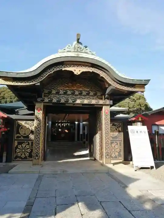 水戸東照宮の山門・神門