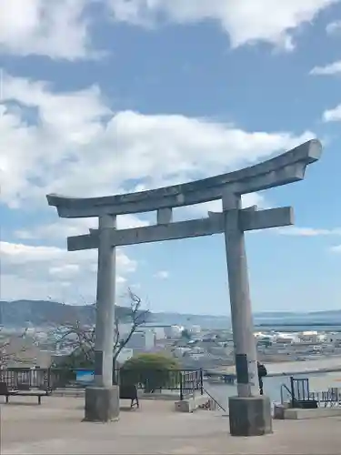 鹿島御児神社の鳥居