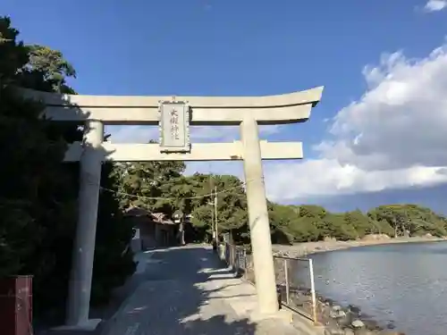 大瀬神社の鳥居