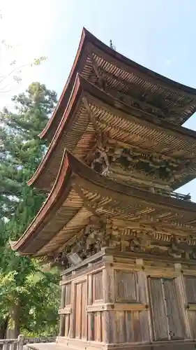 国宝 大法寺の塔