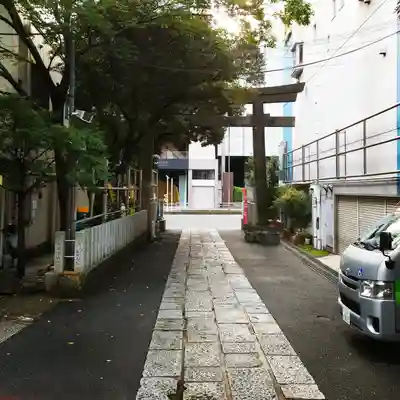 御田八幡神社の鳥居