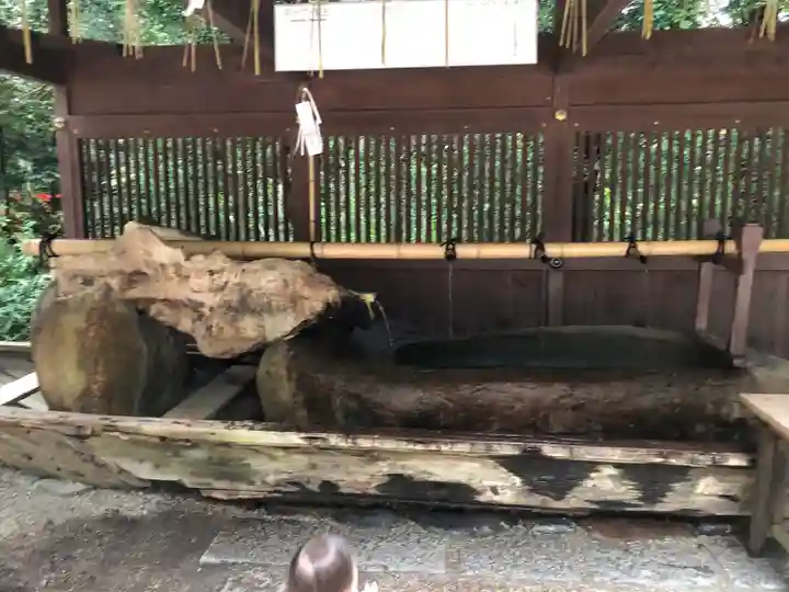 賀茂御祖神社(下鴨神社)の手水舎