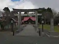 松前神社の鳥居