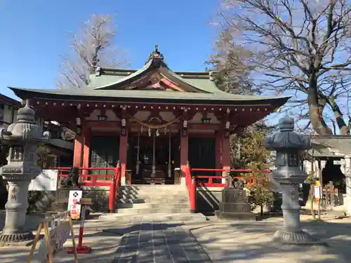 越谷香取神社の本殿