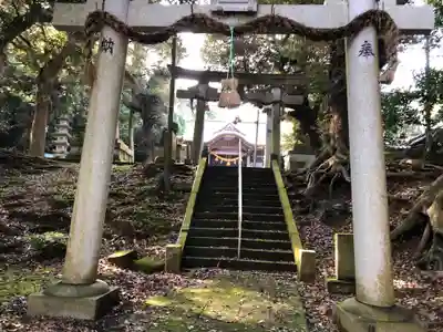 柴山神社の鳥居