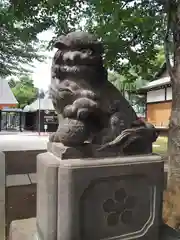 新井天神北野神社の狛犬