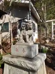 狭山神社の狛犬