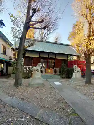 諏訪神社の本殿・本堂
