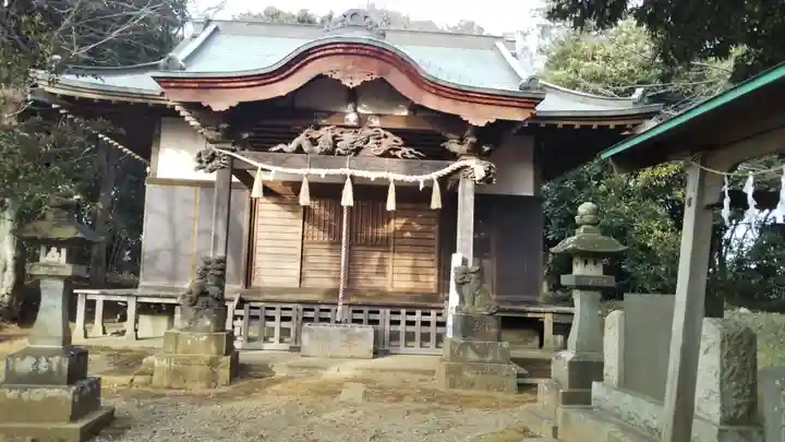 諏訪神社の本殿・本堂