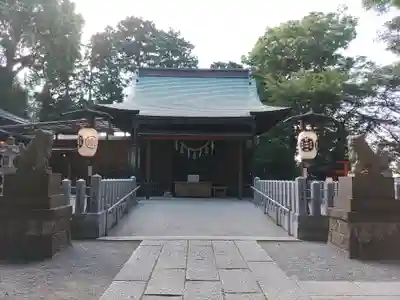 星川杉山神社の本殿・本堂