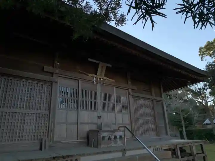 館山神社の本殿・本堂
