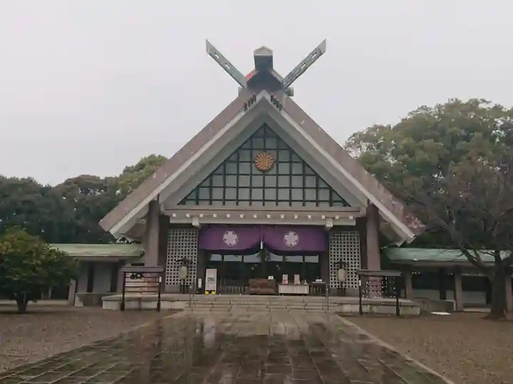 千葉縣護國神社の本殿・本堂