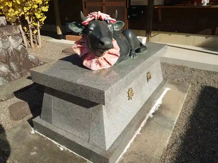 谷崎天神社の狛犬