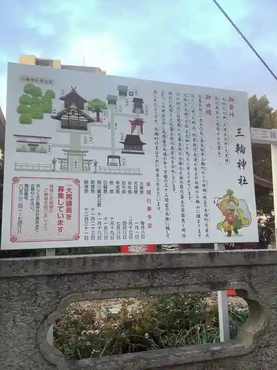 三輪神社の歴史