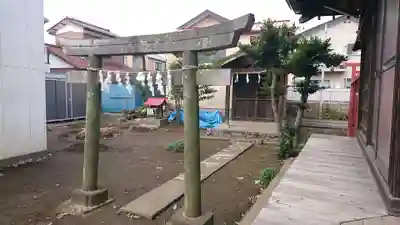 浅間神社の鳥居