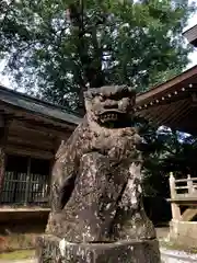 天山社の狛犬