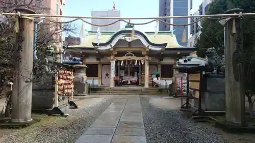 綱敷天神社の本殿・本堂