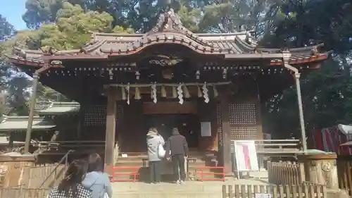 代々木八幡宮の本殿・本堂