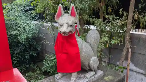 北原稲荷神社の狛犬