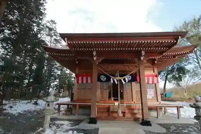 阿久津「田村神社」(郡山市阿久津町)旧社名:伊豆箱根三嶋三社の本殿・本堂