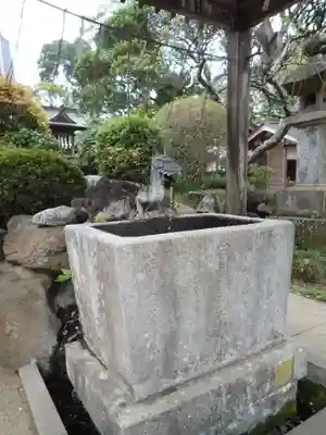 大生郷天満宮の手水舎