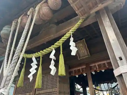 小名浜諏訪神社の本殿