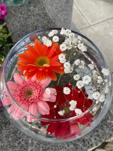 新川皇大神社の手水舎