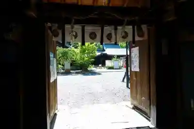 水無瀬神宮の山門・神門