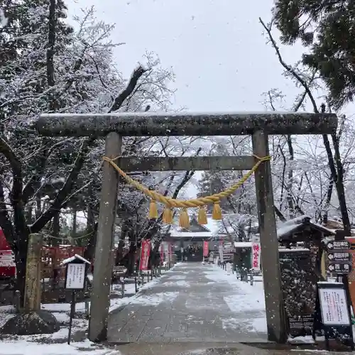 眞田神社の鳥居