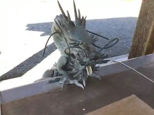 大間々神明宮の手水舎