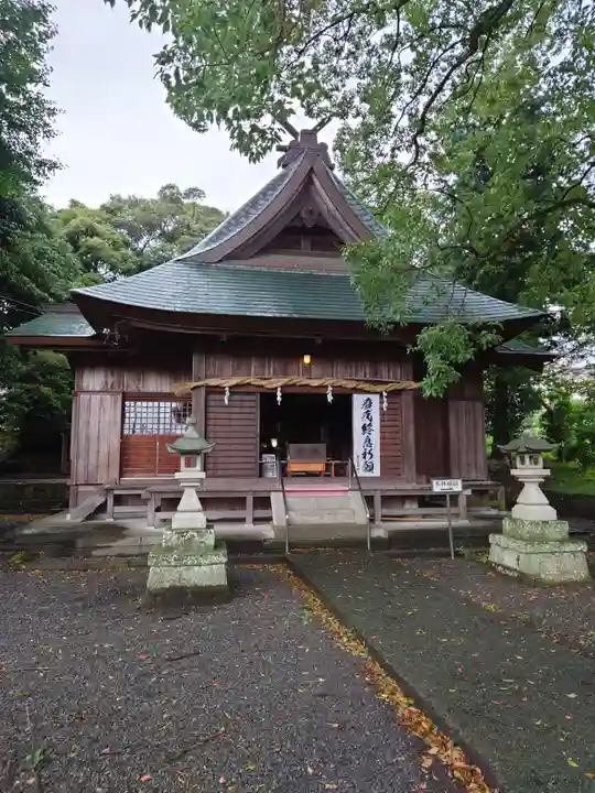 伊勢神明社の本殿・本堂
