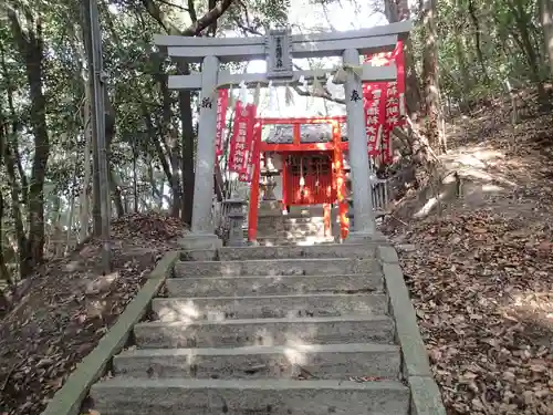 星田妙見宮の鳥居